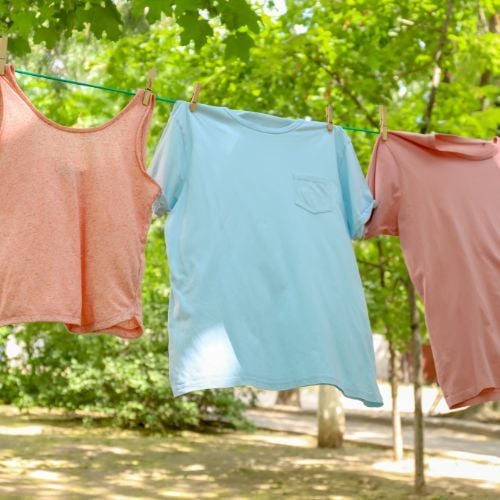 How to Improve Your Dryers Efficiency- outdoor clothes line-Niceleys heating cooling appliance repair